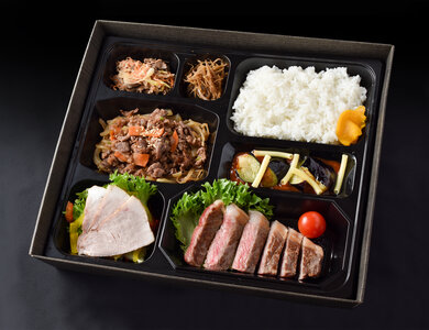 夏のステーキ弁当