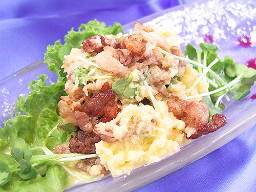 牛肉の黄味おろしあえ