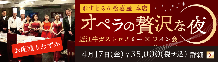 オペラの贅沢な夜